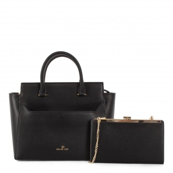 Celine Dion Grazioso Faux Leather Satchel - Picture 1 of 9